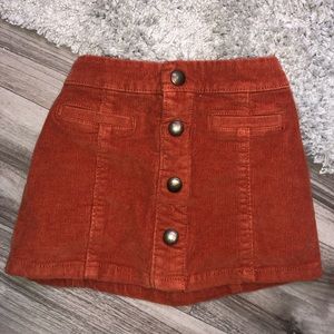 Old Navy Corduroy Skirt  - Burnt Orange size 2t